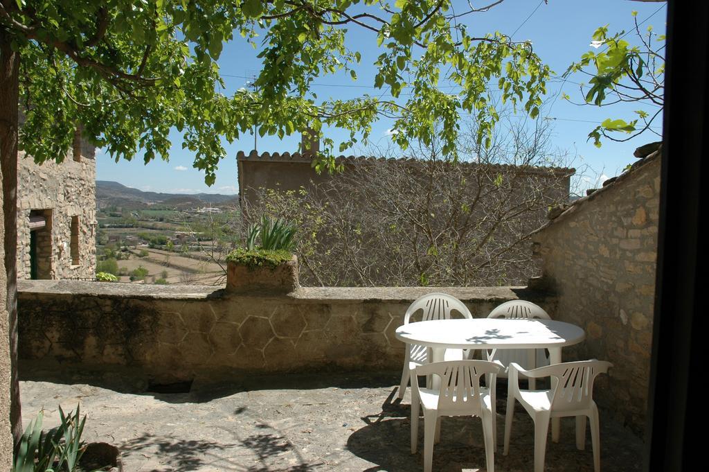 Casa Con Chimenea Y Vista Al Valle - Cal Valeriet Montsonis 외부 사진